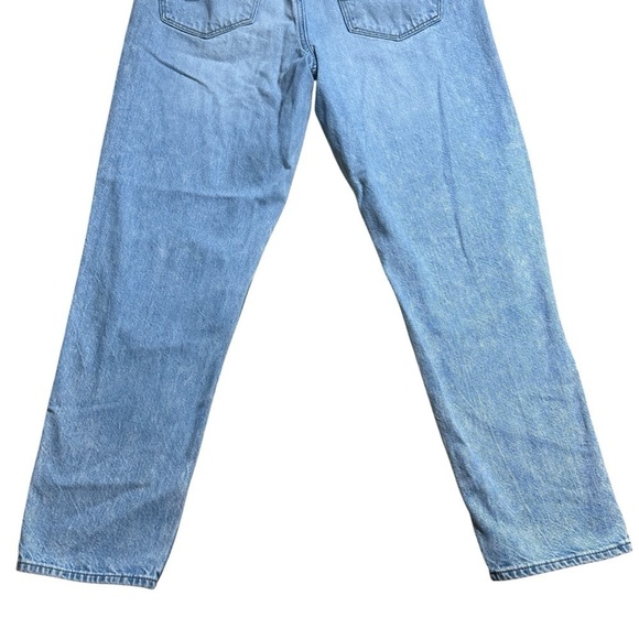 American Eagle Light Wash Distressed Mom Jeans Women’s US 6 - Picture 7 of 8